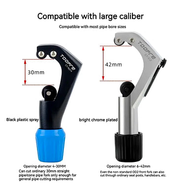 Toopre Aluminum Alloy Mountain Bike Front Fork Tube Cutter Road Bike Bowl Head