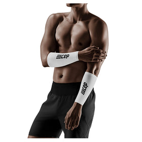 CEP FOREARM SLEEVES-WHITE/BLACK