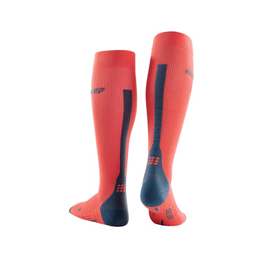 CEP RUN TALL SOCKS 3.0 -CORAL/GREY