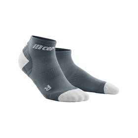 CEP ULTRALIGHT LOW CUT SOCKS-GREY/LIGHT GREY