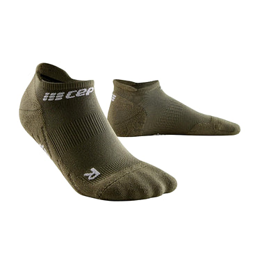 THE RUN LOW-CUT SOCKS-OLIVE
