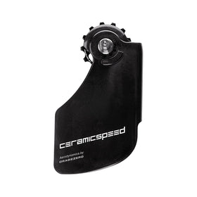 Ceramicspeed OSPW Aero Shimano 9100 and 8000 Pulley Wheel (Black Coated)