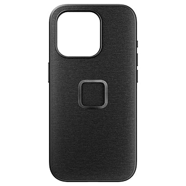 Peak Design Mobile // Everyday Fabric Case // iPhone 15 Pro Max V2// Charcoal