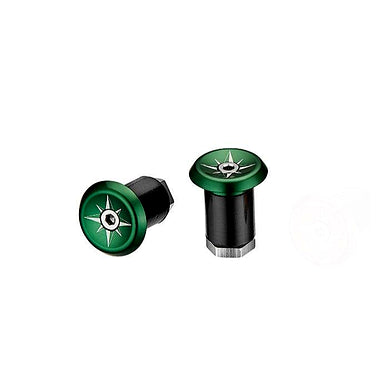 Ciclovation Vortex Lock-In Plug (Green/Anodized Alloy)