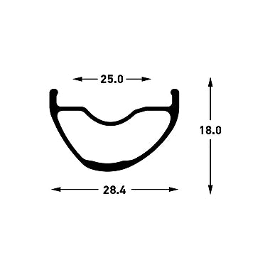 Stan's Rim, Crest MK4 29, 32H, Black, Gray
