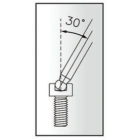 IceToolz 7M80 8.0MM Twinhead Wrench, Ball-Ended