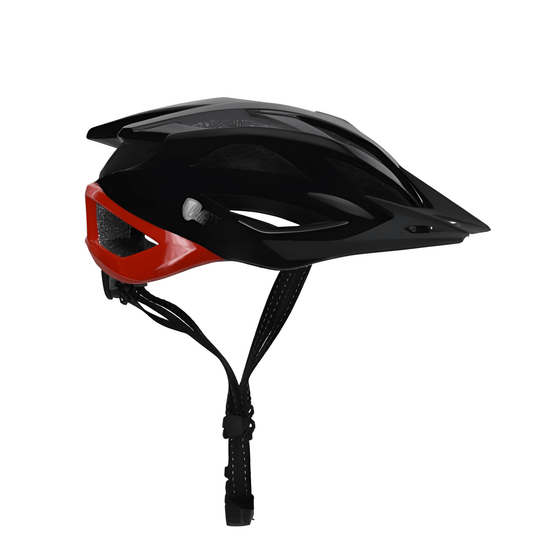 Safety Labs Juno Helmet-Shiny Black Red