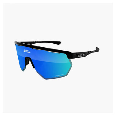 Scicon Aerowing Sport Sunglasses (Multimirror Blue/Black)