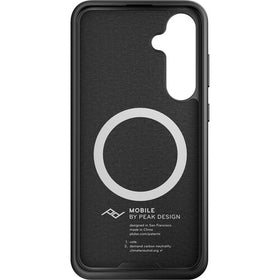 Peak Design Mobile // Everyday Fabric Case // Samsung Galaxy S24+ - Charcoal