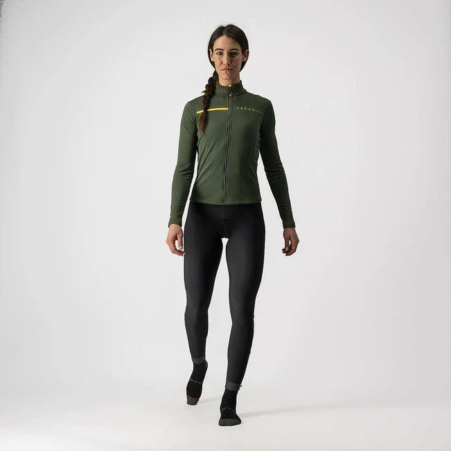 SINERGIA 2 JERSEY (WINTER)-MILITARY GREEN/SAFFRON