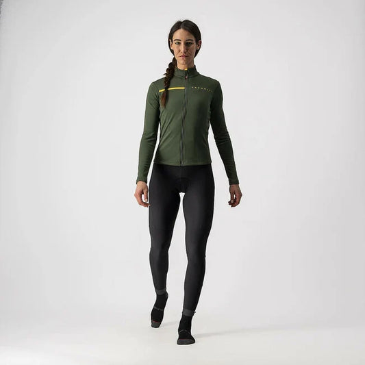 SINERGIA 2 JERSEY (WINTER)-MILITARY GREEN/SAFFRON
