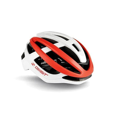 Gist Sonar Road Cycling Helmet (White/Red)
