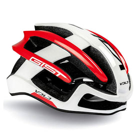 Gist Volo Road Cycling Helmet (Red/White)