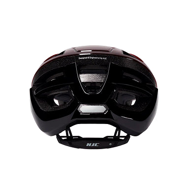 HJC Bellus Road Cycling Helmet (Matte Glossy Red Black)