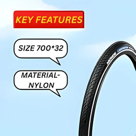 Ralson Monde Antipuncture 700×32 Bicycle Tyre | 60 TPI Road