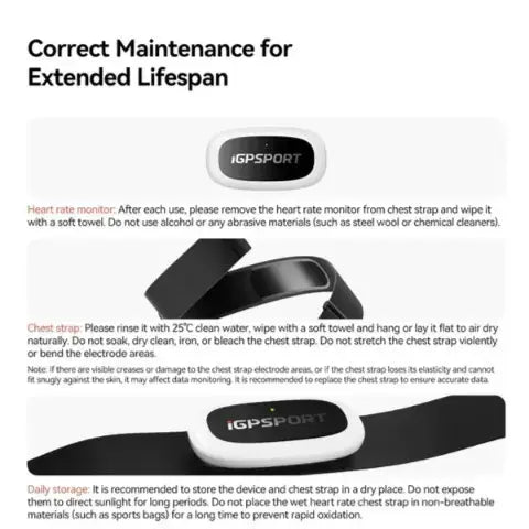IGPSPORTS HR50 Heart Rate Monitor