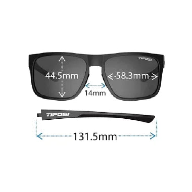 Tifosi Swick Satin Black Neon