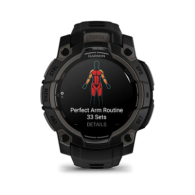 Garmin Instinct 3 45 mm Amoled Smart Watch