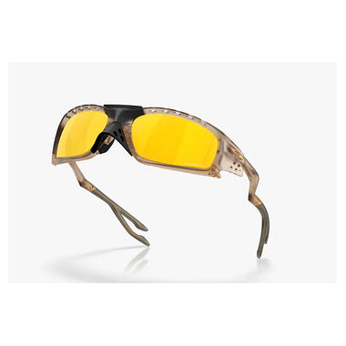 Oakley Plantaris Sunglass with SQ Matte Sepia and Prizm 24K Polarized