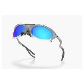 Oakley Plantaris Sunglass with X-Silver and Prizm Sapphire lens
