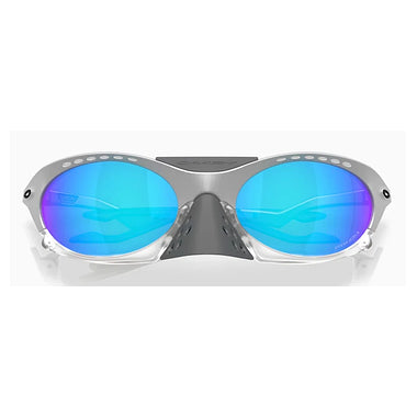 Oakley Plantaris Sunglass with X-Silver and Prizm Sapphire lens