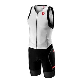 FREE SANREMO SUIT SLEEVELESS-WHITE BLACK