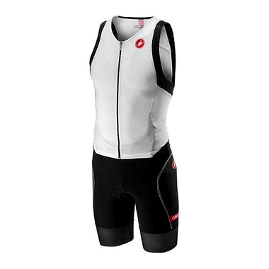 FREE SANREMO SUIT SLEEVELESS-WHITE BLACK