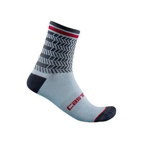 AVANTI 12 SOCK-DUSTY BLUE/DARK STEEL BLUE