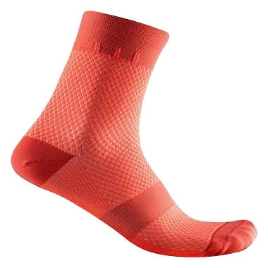VELOCISSIMA 12 SOCK-BRILLIANT PINK/CORAL FLASH