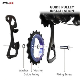 Cyclami 18t Eccentric Rear Derailleur Pulley Wheel