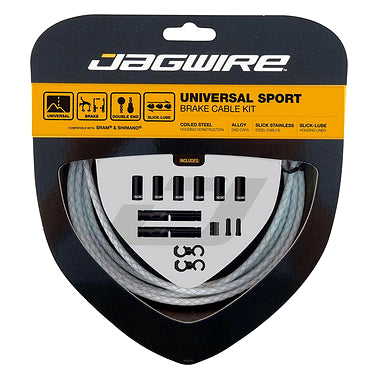 Jagwire Universal Sport DIY Brake Cable Kit (Black)