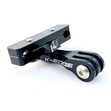 K-EDGE GO BIG Saddle Rail Mount, Black Anodize