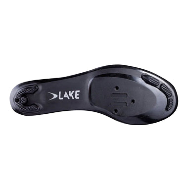 Lake CX177-X Wide Cycling Shoe (Black/Black Reflective)
