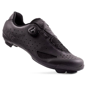 Lake CX177-X Wide Cycling Shoe (Black/Black Reflective)