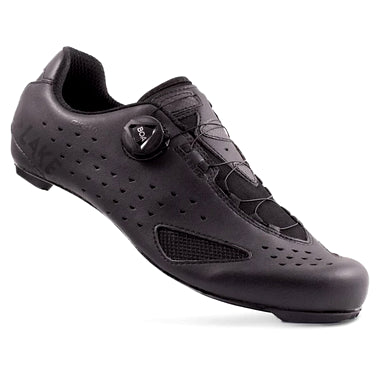 Lake CX219-X Wide Cycling Shoe (Black/Black)