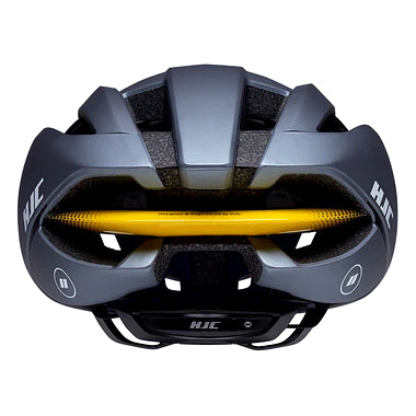 HJC Ibex 3 Road Cycling Helmet (Matte Glossy Grey Yellow)