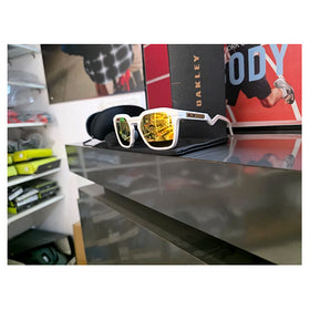 Oakley HSTN SQ with matte mist Frame and prizm 24k polarized Lenses