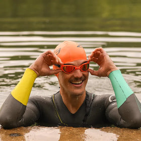 Silicone Swim Cap - Orange