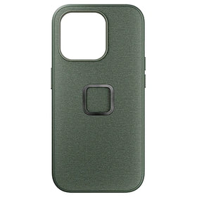 Peak Design Mobile // Everyday Fabric Case // iPhone 15 // Sage