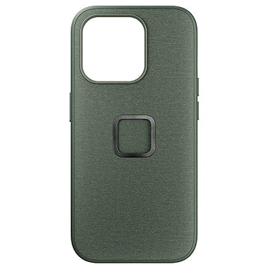 Peak Design Mobile // Everyday Fabric Case // iPhone 15 Plus // Sage