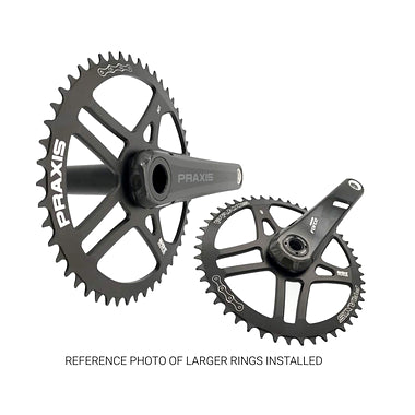 Praxis 48T Direct Mount Black Wave Road