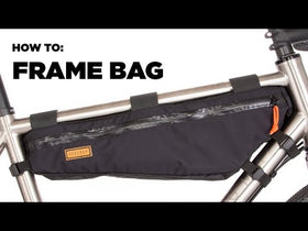 Restrap Frame Bag-Black (Small)
