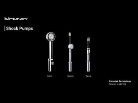 Birzman Macht Shock Pump (With 1 Inch Gauge)