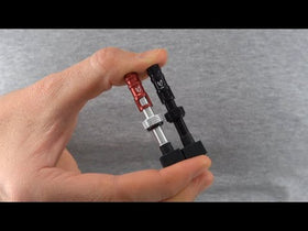 Effetto Mariposa Tubeless Valves (70mm)-Black (Pack Of 2)