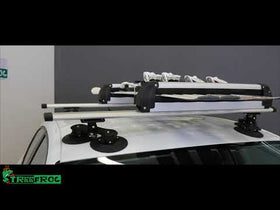 TreeFrog Roof Rack Crossbars-Silver