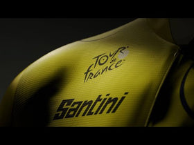 Santini Tour De France Cycling Cap-Yellow