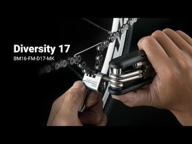 Birzman Diversity 17 Multitool (17 Functions)