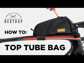 Restrap Bolt-on Top Tube Bag-Black