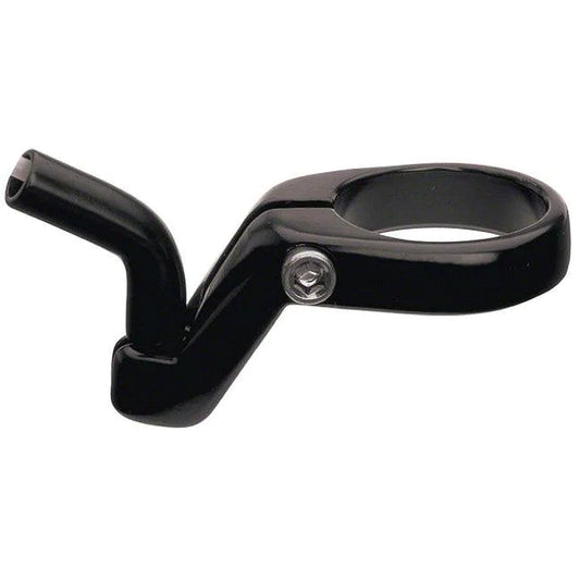 P/S Clamp-On Cable Hanger with Noodle, 28.6mm, Black