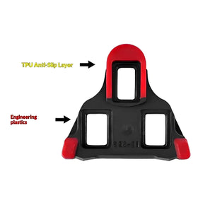 Road Bike SPD SL Pedal Cleats Self-Locking Cycling Shoe Cleat Set